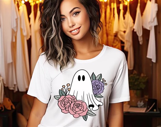 Cute Ghost Halloween Svg Bundle, Retro Ghost Png, Retro Floral Ghost Png, Dog Ghost Svg, Ghost Reading Svg, Spooky Season, Halloween Png - Etsy