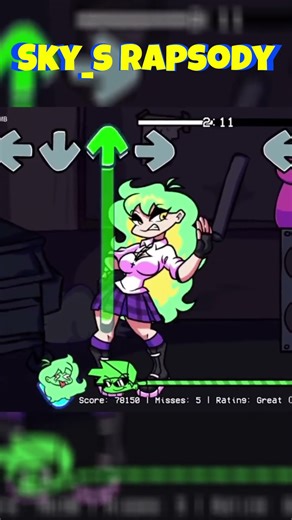 Friday Night Funkin | Sky_s Rapsody B3 #shorts