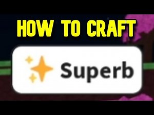 Drag to Combine - How to Make a Superb (Roblox)