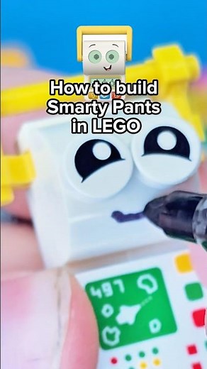 How to build Smarty Pants in LEGO with Brickify (Toy Story 5)