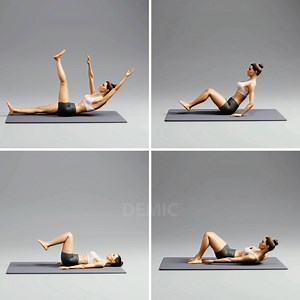 8 Best Exercises To Shrink Stomach Fat Fast 🔥💪 | DEMIC