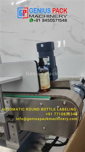 Automatic stacker Labeling Machine