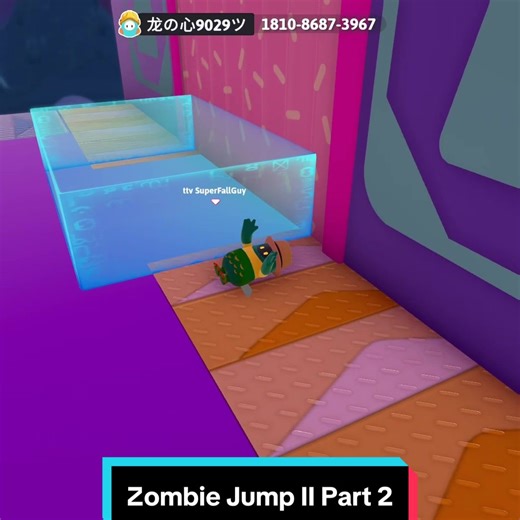 Zombie Jump II - Part 2 by SuperFallGuy #fallguys #fallguysmoments #fallguysclips #fallguysultimateknockout