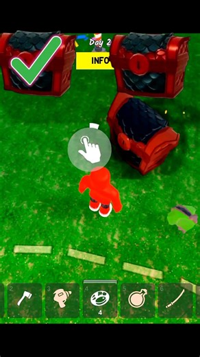 Ruby chest 💀 99 Days & nights Forest Surv #99nightintheforest #99nights #99nightsroblox