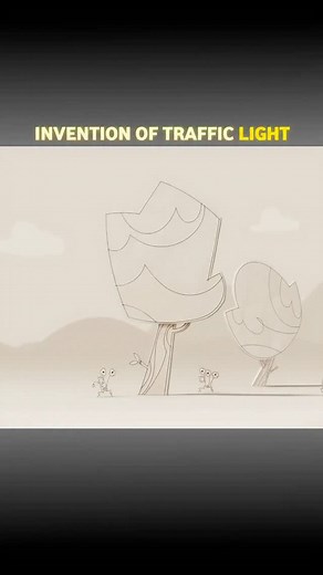 Invention Of Traffic Light 🚦 . . . . . . #animation #film #viralreels #reels #movie #new #viral | Dhaakad Fact Mine