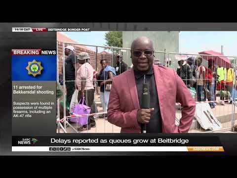 Number of people being processed at Beit Bridge increasing