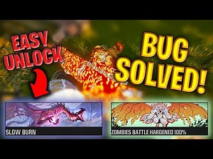 Black Ops 6 Zombies BUG FIX – Unlock ‘Slow Burn’ Calling Card Fast & Easy!