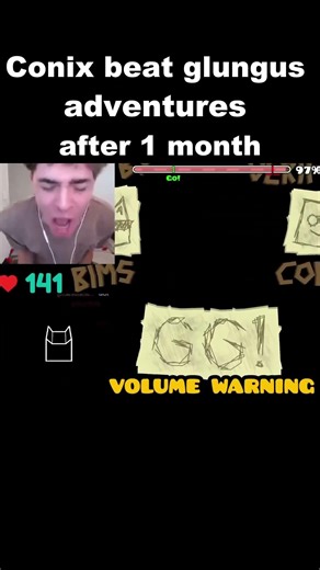 Zoink Made GLUNGUS ADVENTURES Look Easy #geometrydash #zoink #conix #viral #shorts #fyp #gd #edit