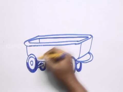 How to Draw a Wagon