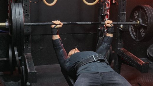 Alex Leonidas - AlphaDestiny on Instagram: "330lb/150kg x5 Bench Press! Moved even better than last week, the gains keep coming. Then added 10% with my original slingshot from 2017 for overload. Easier on the shoulder joints but works the triceps harder. Works perfectly for 2 heavy sets, and just this is a workout in itself. After that you already know what comes next. Heavy AD Press since it's super stable well past your bodyweight. I get more out of it than incline barbell pressing as well. Th