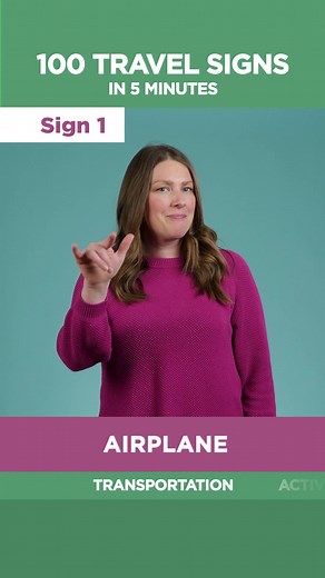 Master 100 ASL Travel Signs in Just 5 Minutes