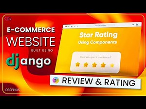 Creating Reviews and Star Rating Feature in Django | E-commerce Website using Django | EP. 21 [1/2]