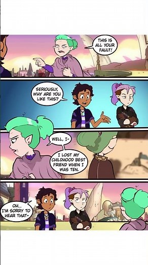 😂Odalia’s Tragic Backstory Revealed #huntertoh #theowlhouse #toh #moringmark #owlhousecomic