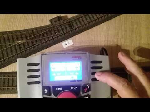 Märklin : Commande digitale d'un aiguillage avec décodeur intégré