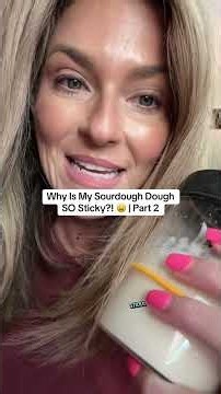 WHY is my sourdough dough sticking to EVERYTHING?! 😩😂 Your hands
