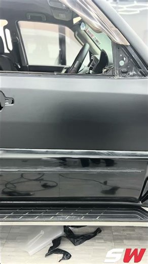 Matte Black Mitsubishi Pajero Transformation 🖤🔥 | Car Wrap Kenya