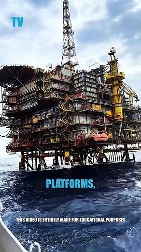 120K views · 966 reactions | Have you ever wondered how do floating oil rigs stay in place in deep oceans? Floating oil rigs use anchors, mooring lines, and dynamic positioning to remain stable in deep oceans. #OilRigs #FloatingPlatforms #DeepSeaEngineering #MooringSystems #AnchoringTech #OceanEngineering #DynamicPositioning #MarineTech #OffshoreOil #StablePlatforms #WaveResistance #OilIndustry #OceanSafety #EngineeringMarvel #SeaInnovation | Tech Vision yt | Facebook