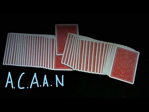 Any Card At Any Number(ACCAN) Magic Trick With tutorial