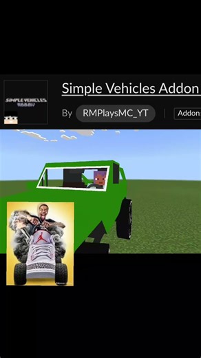 vehicle addon #minecraft #sjorts #cars