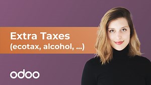 Extra Taxes (ecotax, alcohol,...) | Odoo Tutorials