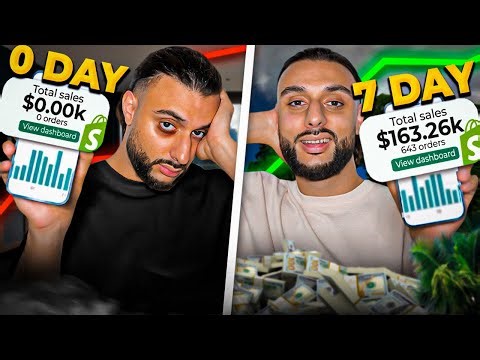 I Tried Dropshipping For 7 Days in 2023