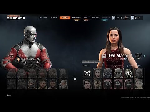 Call of Duty BO6 | *NEW* The Ballerina Eve Macarro Operator Skin