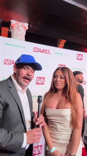 Vivianne Desilva at the AVN Nominations Party