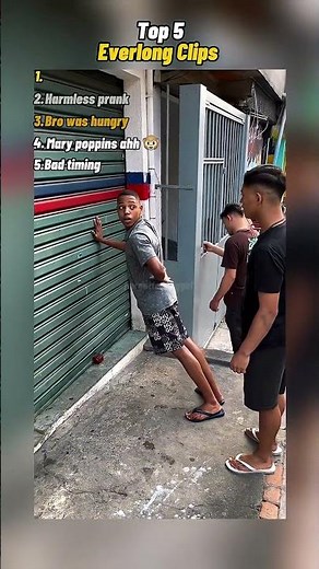 Top 5 Everlong Clips #funny #tiktok #memes