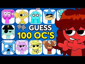 Guess 100 OC Sprunki Characters By VOICE 🔊 Bailey 🐠 Aurelia 🪼 Girlfriend 😍 Sonic Exe 😈