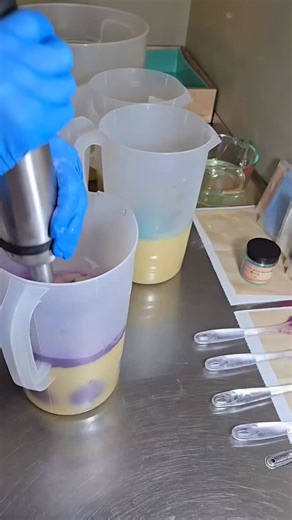 Join me for the making of Lavender cold process soap! 🫧💜 🪻 🧼 💚 🪻 🧼 💚 #milfordfarmersmarket #makingsoap #cpsoap #soapmaking #soapmaker | Kellyann's Handcrafted Soaps