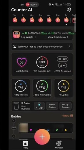 Btw, I use counter ai app #counterai
