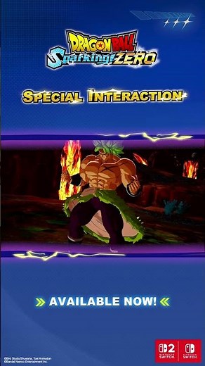 DRAGON BALL: Sparking! ZERO available now on Nintendo Switch & Nintendo Switch 2!