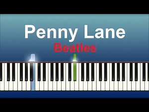 Penny Lane - the Beatles - Piano tutorial