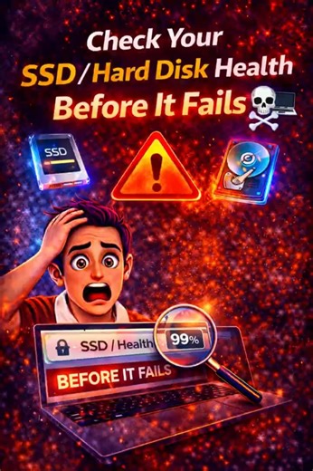 Check Your SSD / Hard Disk Health Before It Fails 💀💻