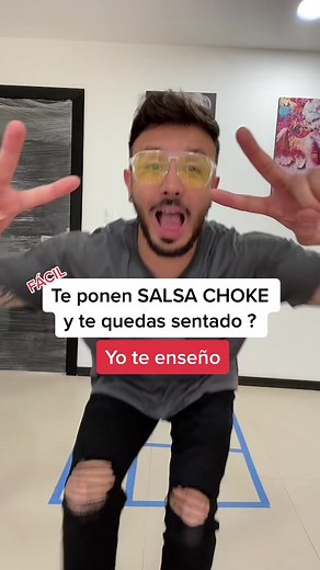 Aprende el paso fácil de salsa choke con este tutorial ✌️😊