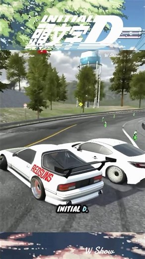 RX-7FC vs GR86 Drift gameplay, Initial D Ryosuke Takahashi #gaming #gameplay #jdm #initiald #rx7