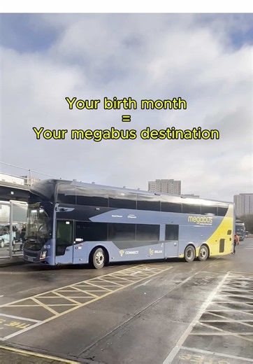 Which destination did you get? 👀 Drop your answers below! ⬇️ #megabus #Birthday #Travel #UkTravel