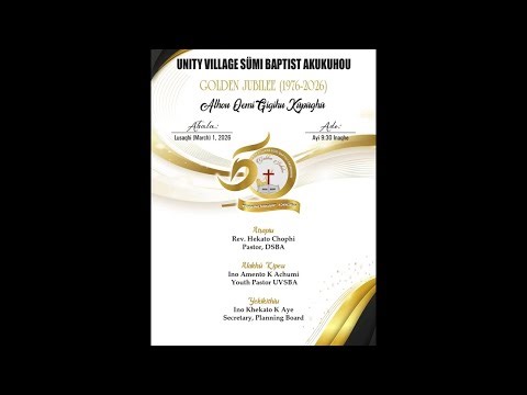 Golden Jubilee (1976-2026) | Alhou Qemi Gigihu Küpüghü | 1st March 2026 | 9:30 AM