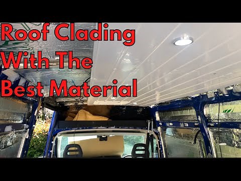 Iveco Daily Camper Van conversion Roof Ceiling Cladding Paneling