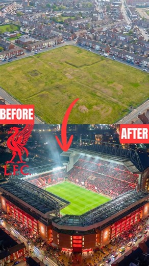 Anfield Stadium | How Liverpool’s Stadium Is Built From Scratch (AI Timelapse)