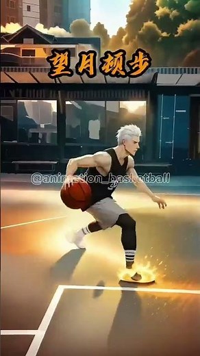 Basketball animation showing basketball skills #animation #basketball #shorts