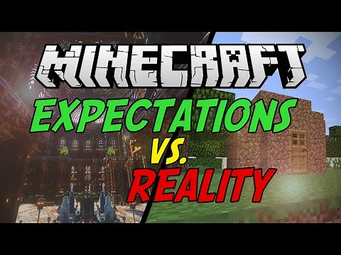 Minecraft Expectations vs Reality