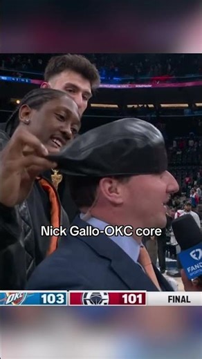 Ready for more Thunder interviews this season 😂💯