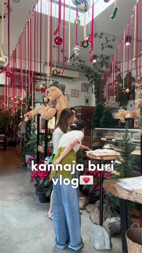 #vlog tb to newyear trip 🍅 จัดไปเลย3 นาทีจุกๆๆ ใครชอบvlog ยาวๆ แถวร้านอร่อยในเมืองกาญให้ด้วย! #onedaywithme #grwm #tiktokพาเที่ยว #ขึ้นฟีดเถอะ