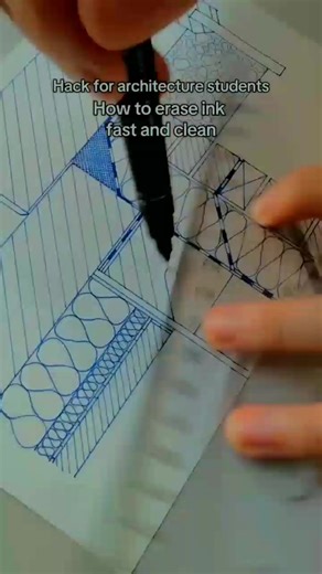 1.6K reactions · 269 shares | Easy way to erase ink.❤ #trendingreels #reelschallenge #trend #viralreelschallenge #followersreelsfypシ゚viralシfypシ゚viralシalシ | Architècture Pròf | Facebook