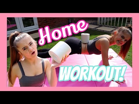 My HOME WORKOUT Routine! || Ellie Louise