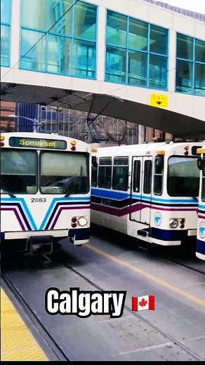 C-Train (LRT) in Calgary, Canada 🇨🇦