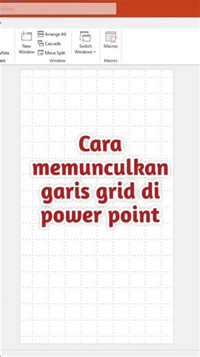 How to display grid lines in PowerPoint
