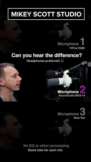 FiFine K688 vs MKS-14 vs Blue Yeti – Best Mic for Voiceovers? 🎙️ Spoken Word Mic Comparison