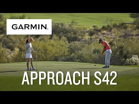 Garmin | Approach S42 | Montre GPS de golf connectée